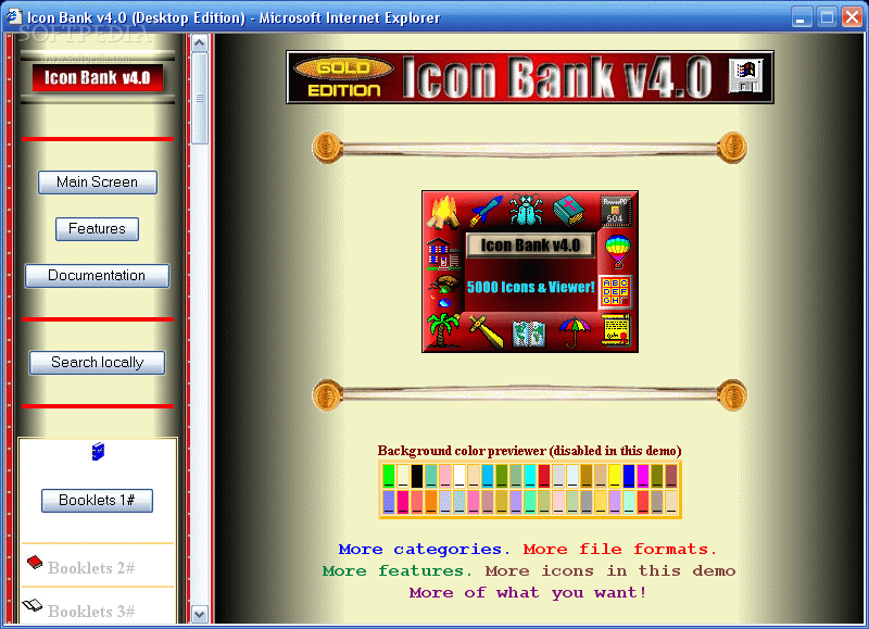 Icon Bank Desktop Edition