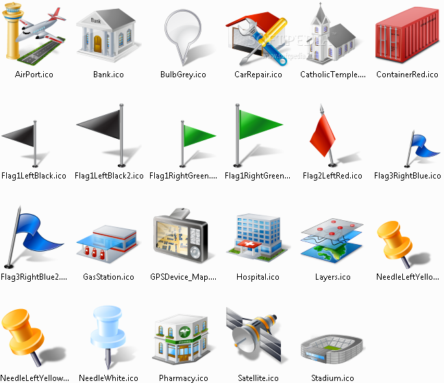 Top 25 Desktop Enhancements Apps Like Icons-Land Vista Style GIS / GPS / MAP Icon Set - Best Alternatives