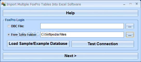 Import Multiple FoxPro Tables Into Excel Software