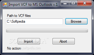 Import VCF to MS Outlook