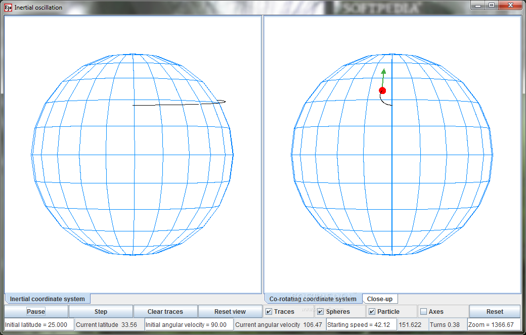 Inertial Oscillation Model