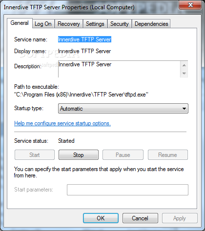 Innerdive TFTP Server