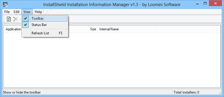 InstallShield Installation Information Manager