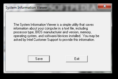 Intel System Information Viewer