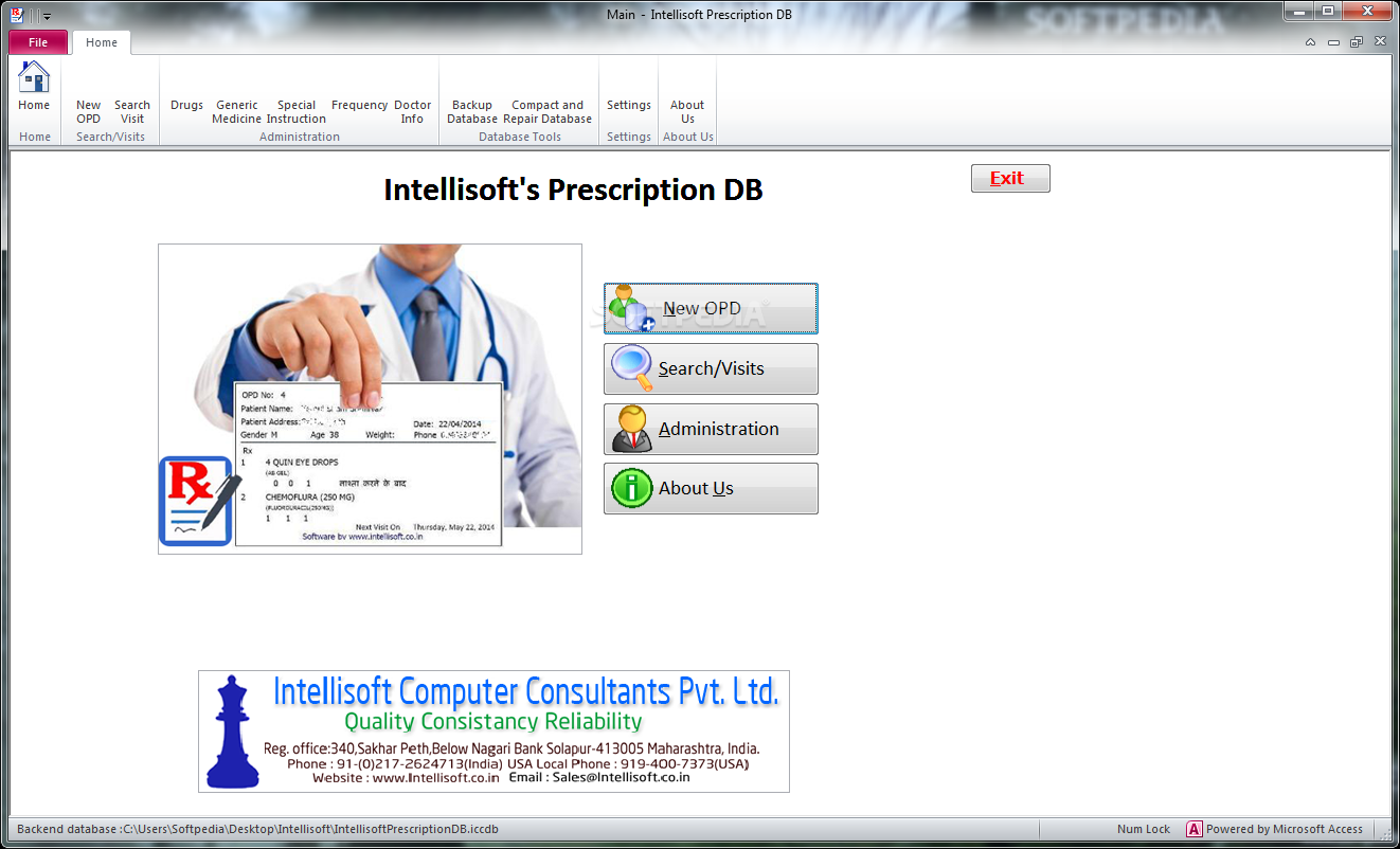 Intellisoft Prescription DB