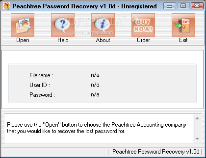 Intelore Peachtree Password Recovery