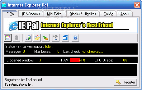 Internet Explorer Pal