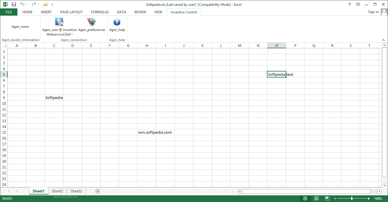 Invantive Control for Excel