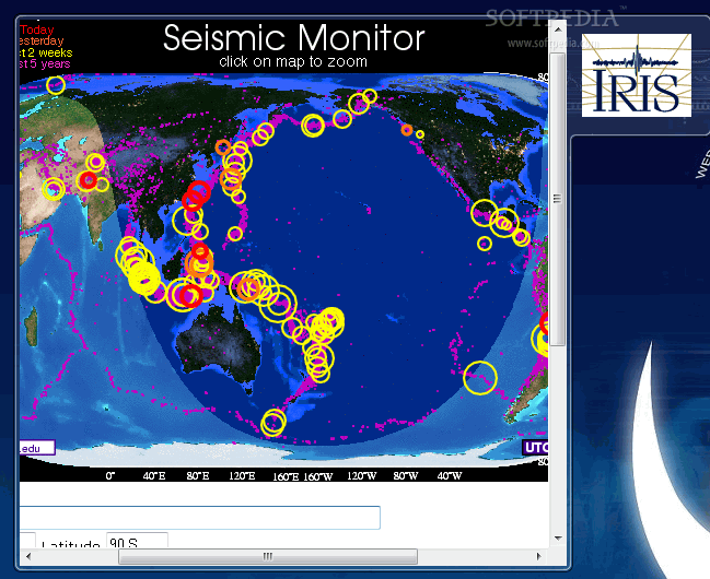 Iris Seismic Monitor