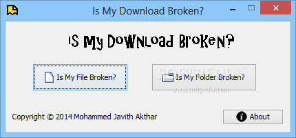 Is My Download Broken?