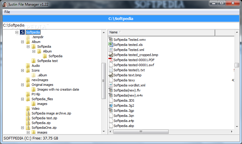 Iustin File Manager