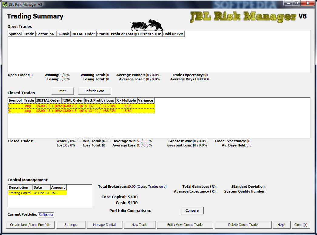JBL Risk Manager