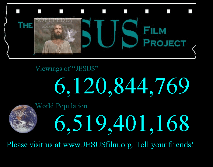 JESUS Film Screen Saver