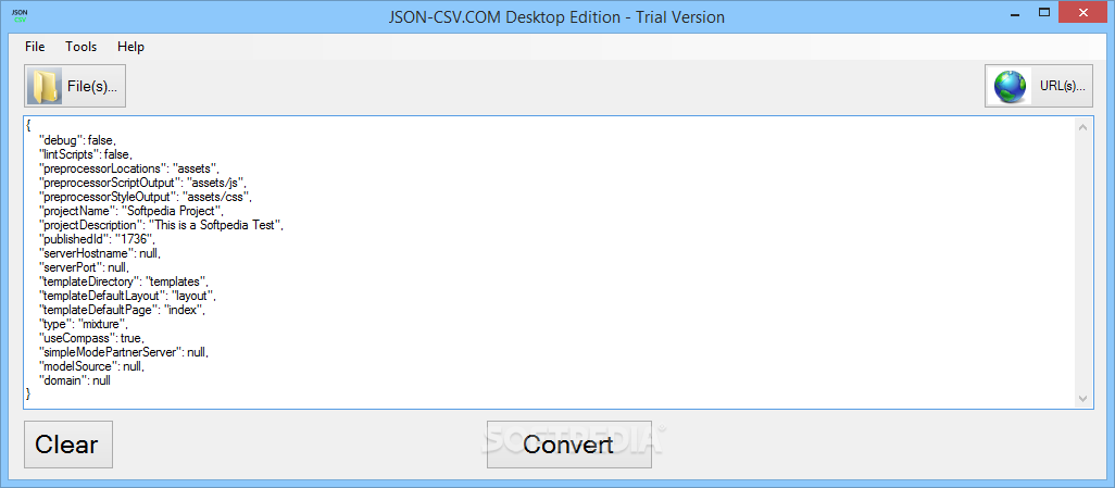 JSON-CSV.com Desktop Edition