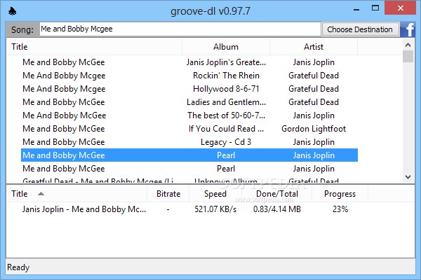 JTR's Grooveshark Downloader