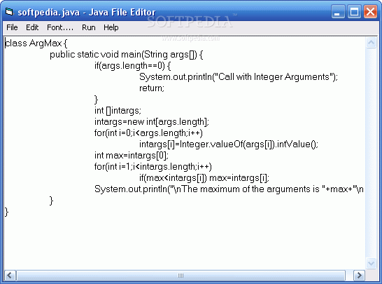 Java File Editor