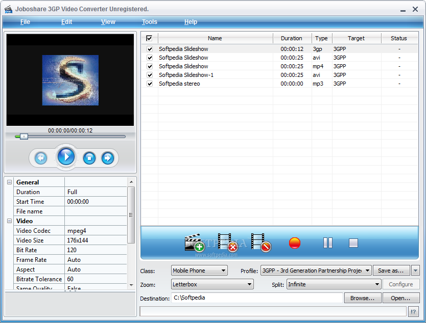 Joboshare 3GP Video Converter