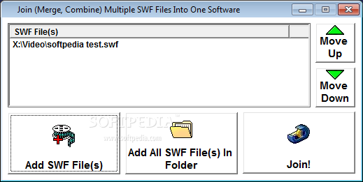 Join (Merge, Combine) Multiple SWF Files Into One
