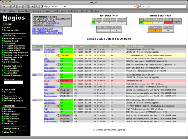 JumpBox for the Nagios 3.x Network Monitoring System