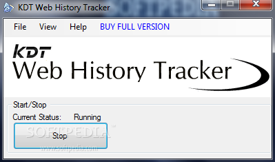 KDT Web History Tracker