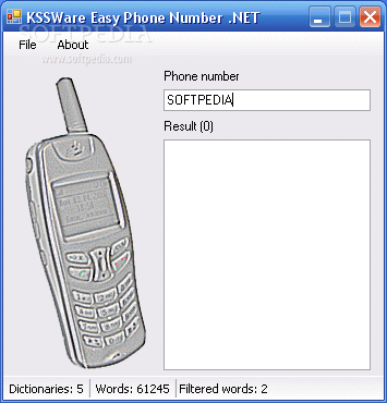 KSSWare Easy Phone Number .NET