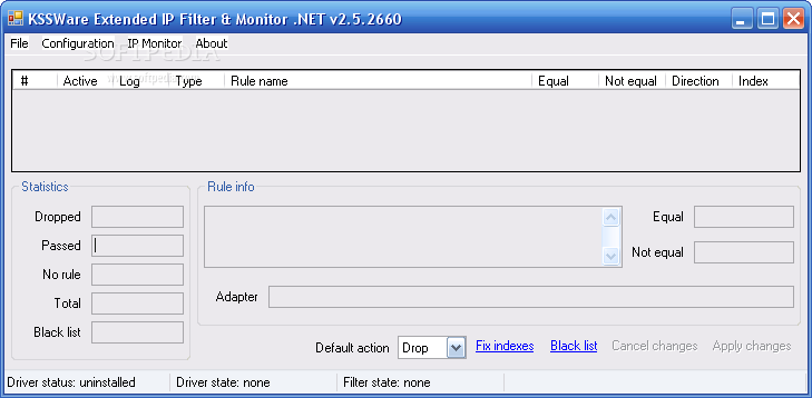 KSSWare Extended IP Filter & Monitor