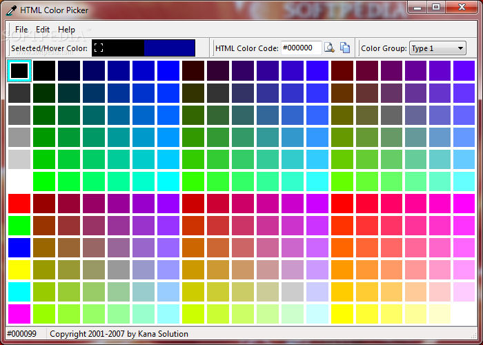 HTML Color Picker