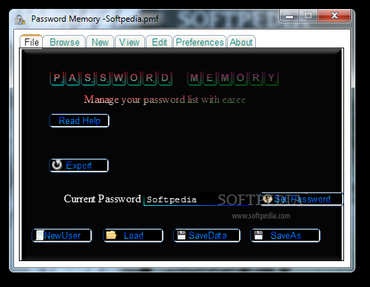 Password Memory