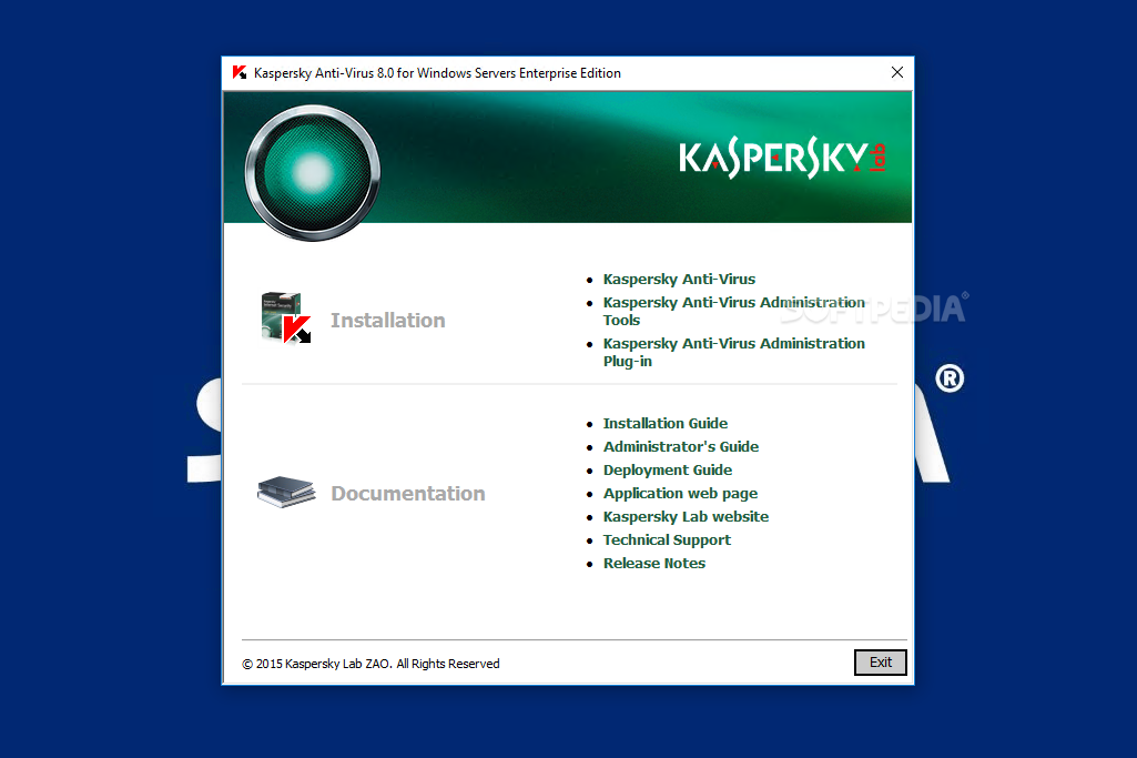 Kaspersky Anti-Virus for Windows Server Enterprise Edition