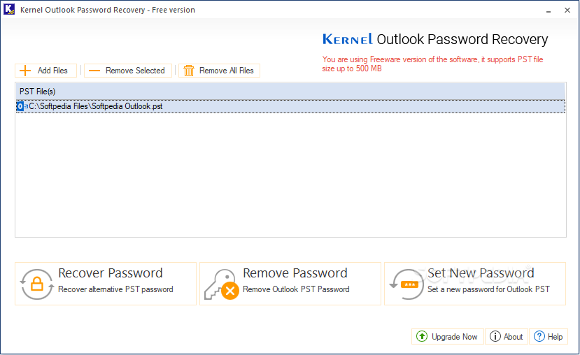 Kernel Outlook Password Recovery