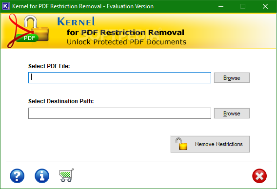 Kernel for PDF Restriction Removal