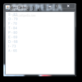Key Codes