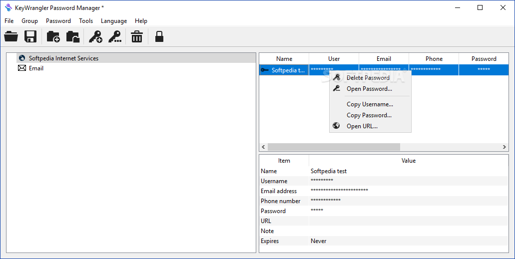 KeyWrangler Password Manager