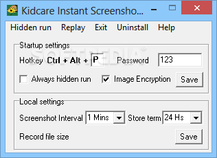 Kidcare Instant Screenshot