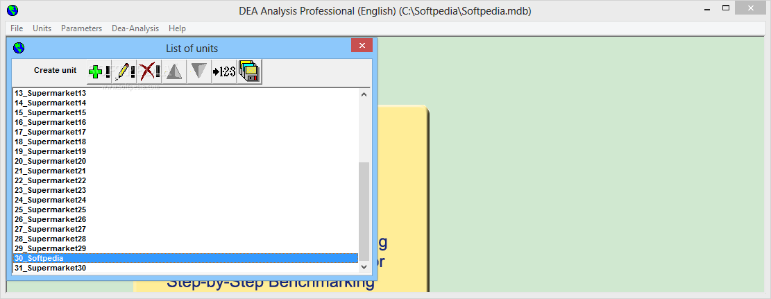 DEA Analysis Professional (formerly KonSi Data Envelopment Analysis DEA)