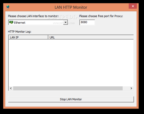 LAN HTTP Monitor