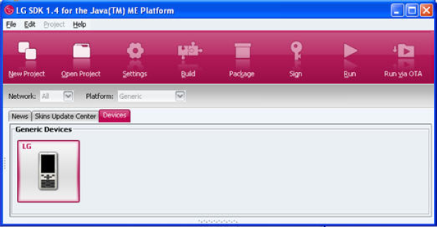 LG SDK for Java ME Platform