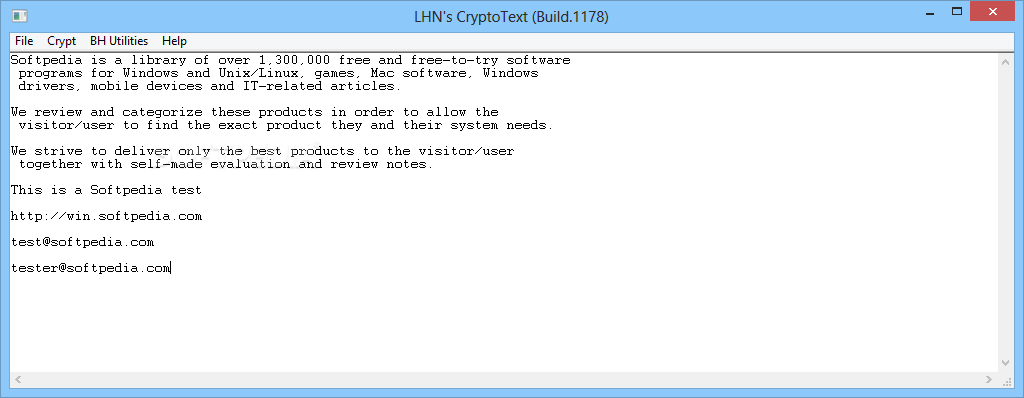 LHN's CryptoText