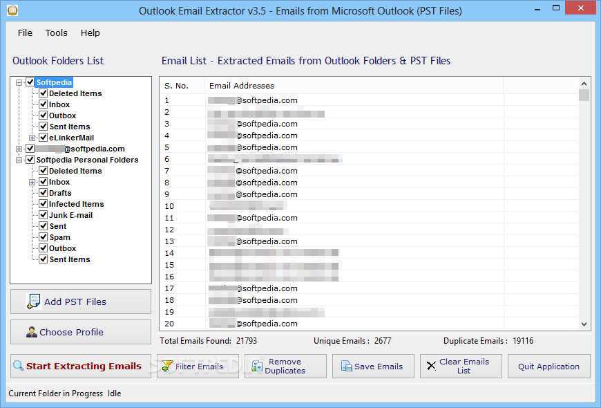 Outlook Email Extractor