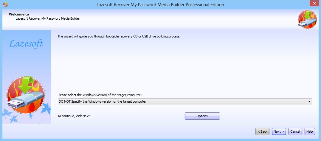 Lazesoft Recover My Password Professional