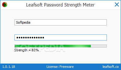 Leafsoft Password Strength Meter