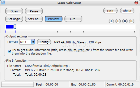 Leapic Audio Cutter
