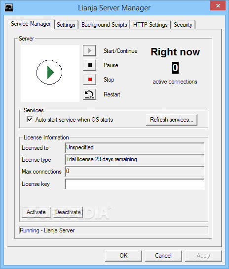 Lianja SQL Server