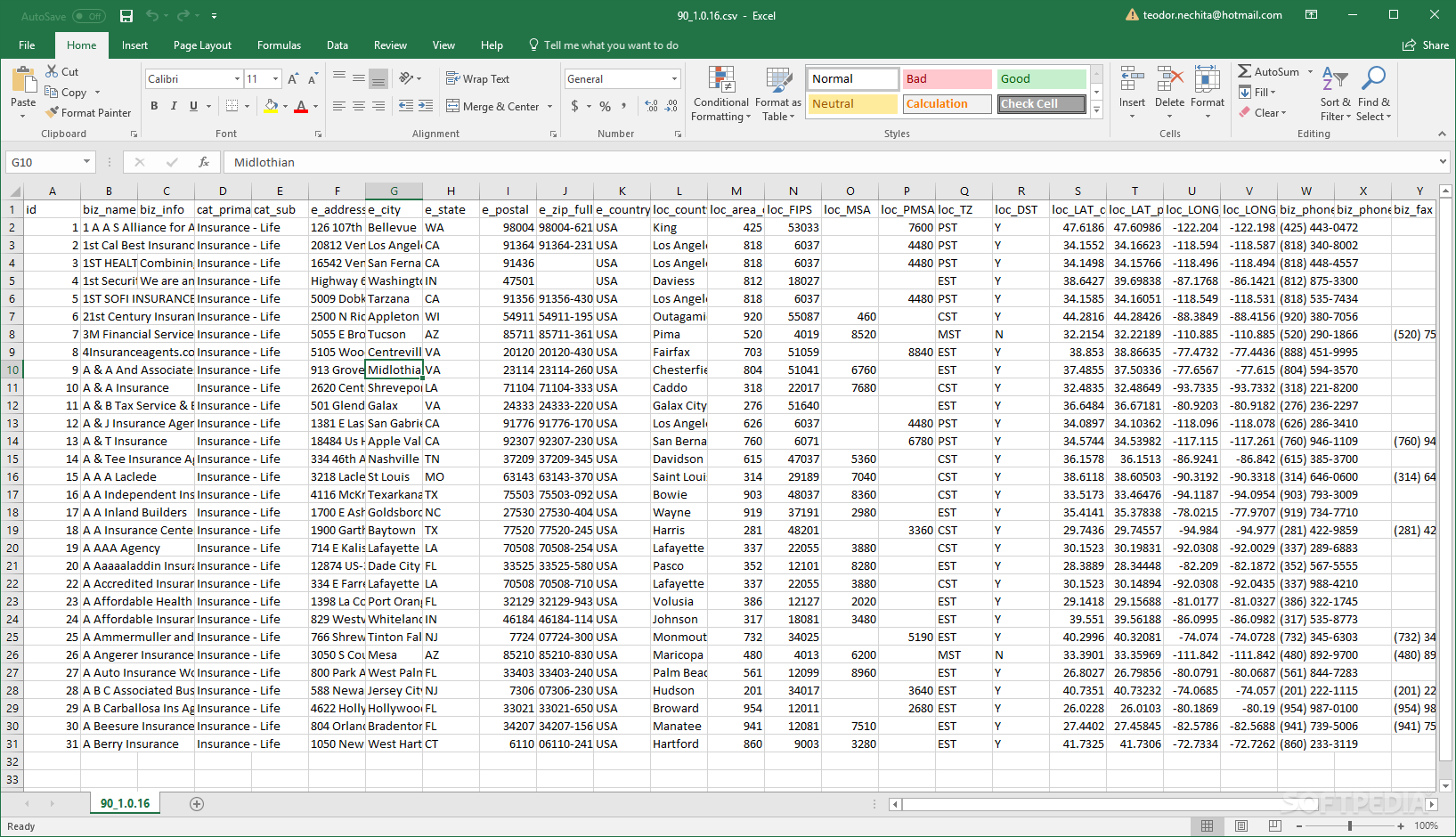 Life Insurance Database