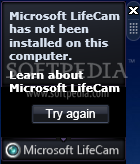 LifeCam Video Messages Gadget