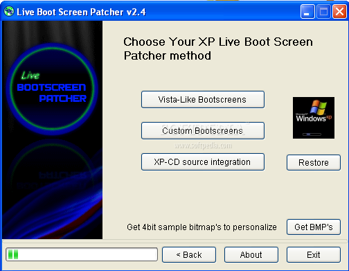 Live Boot Screen Patcher