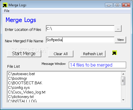 Log File Merger