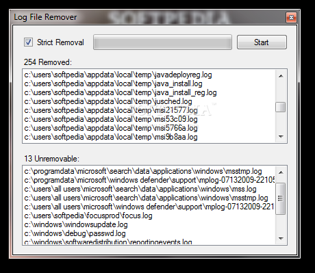 Log File Remover