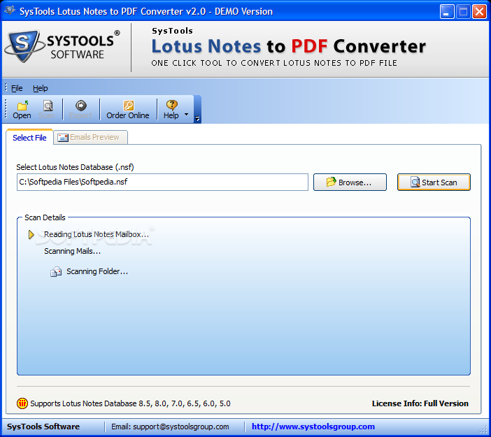 Lotus Notes to PDF Converter
