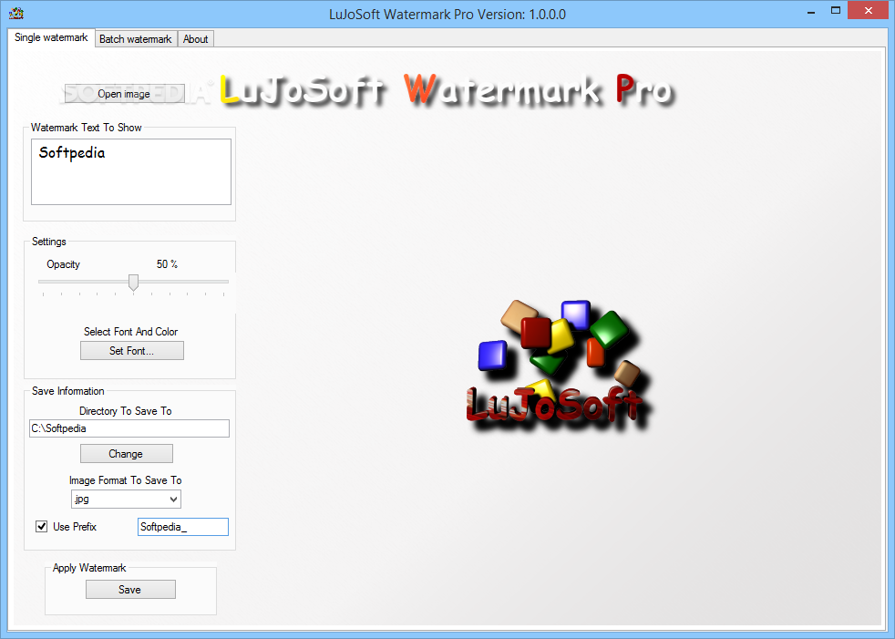 LuJoSoft Watermark Pro